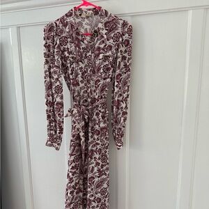 sezane paisley dress